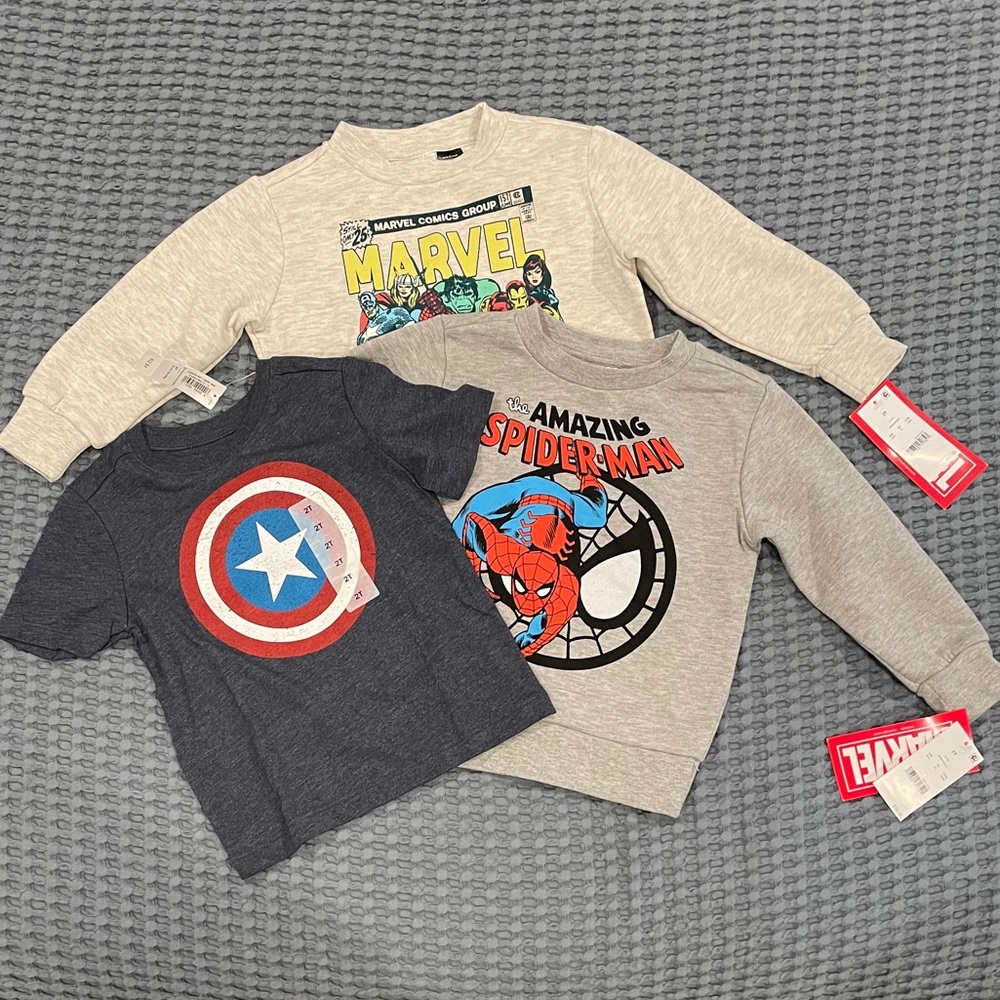NWT Super Hero shirts bundle
